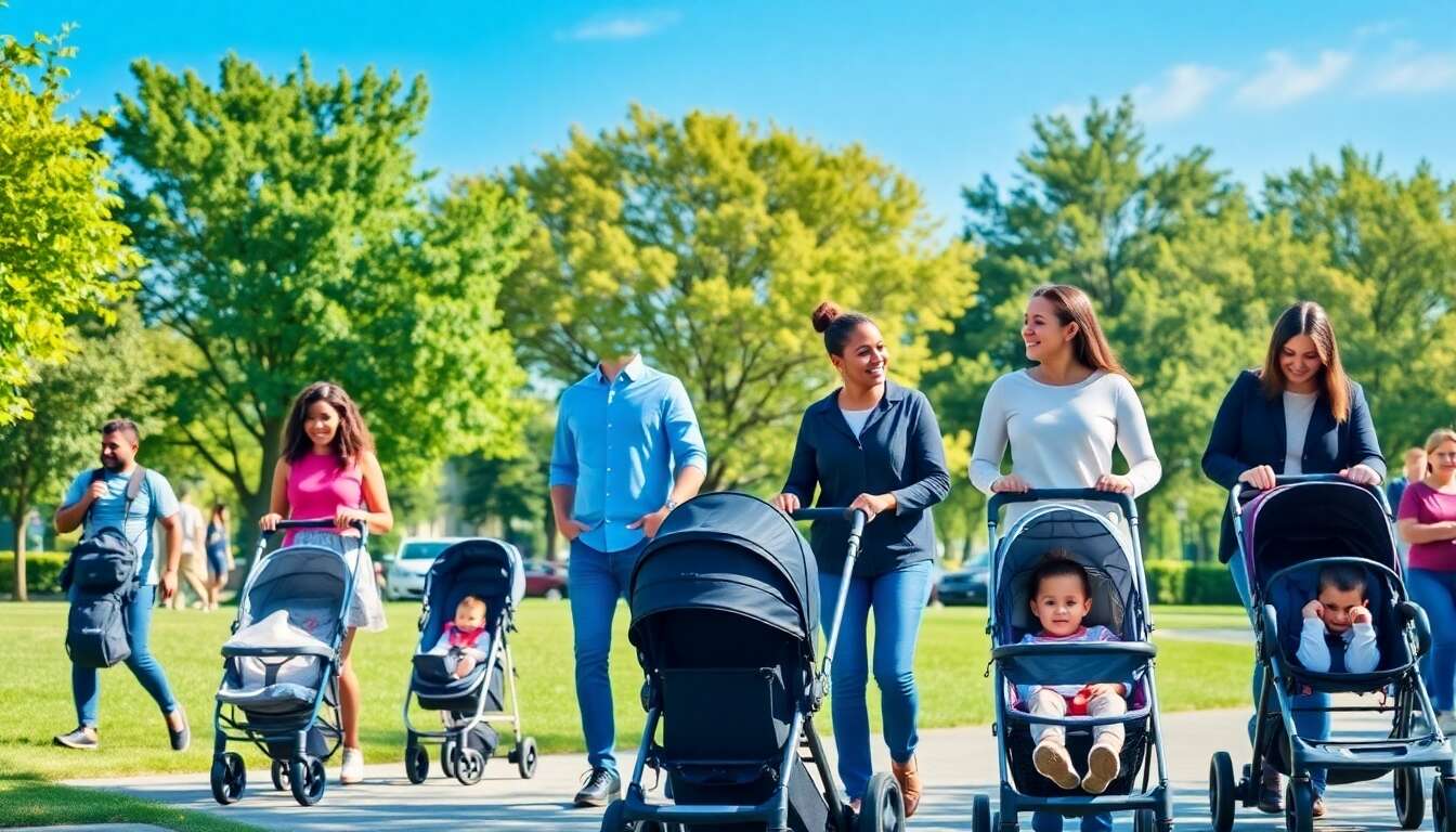 Trouver une poussette adaptée à vos besoins