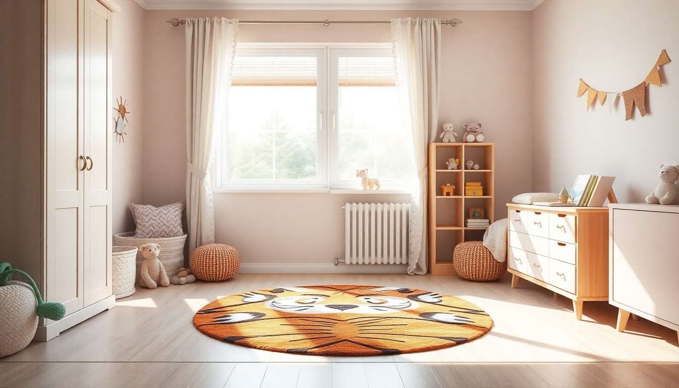 Avis sur le tapis RugVista Me Tiger : douceur et style pour chambre d'enfant