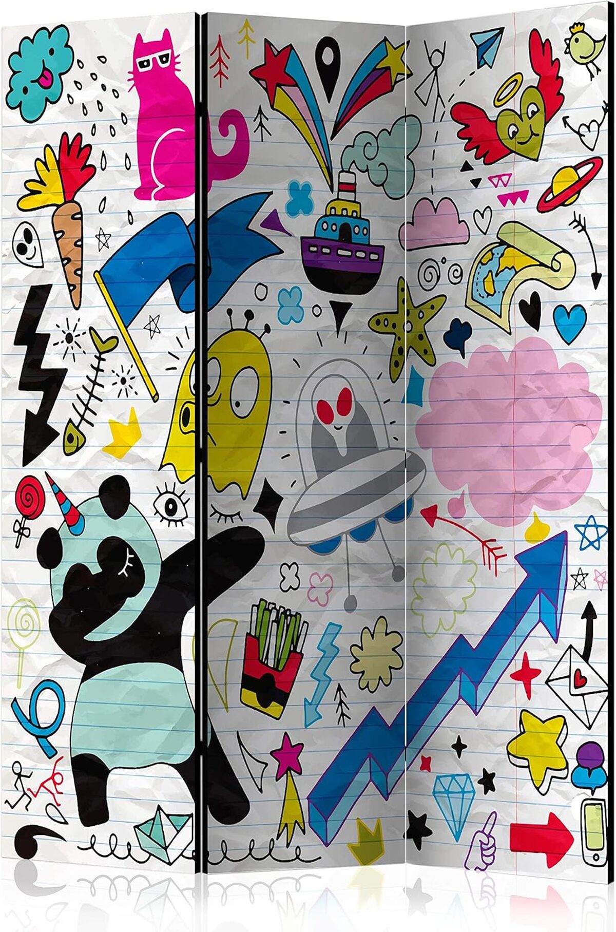 Avis sur le paravent décoratif murando enfants modèle e-B-0037-z-b