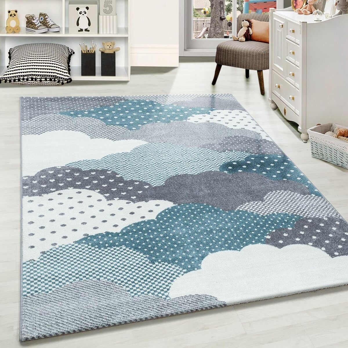 Avis : tapis dinosaure bleu 111156 pour chambre d'enfant
