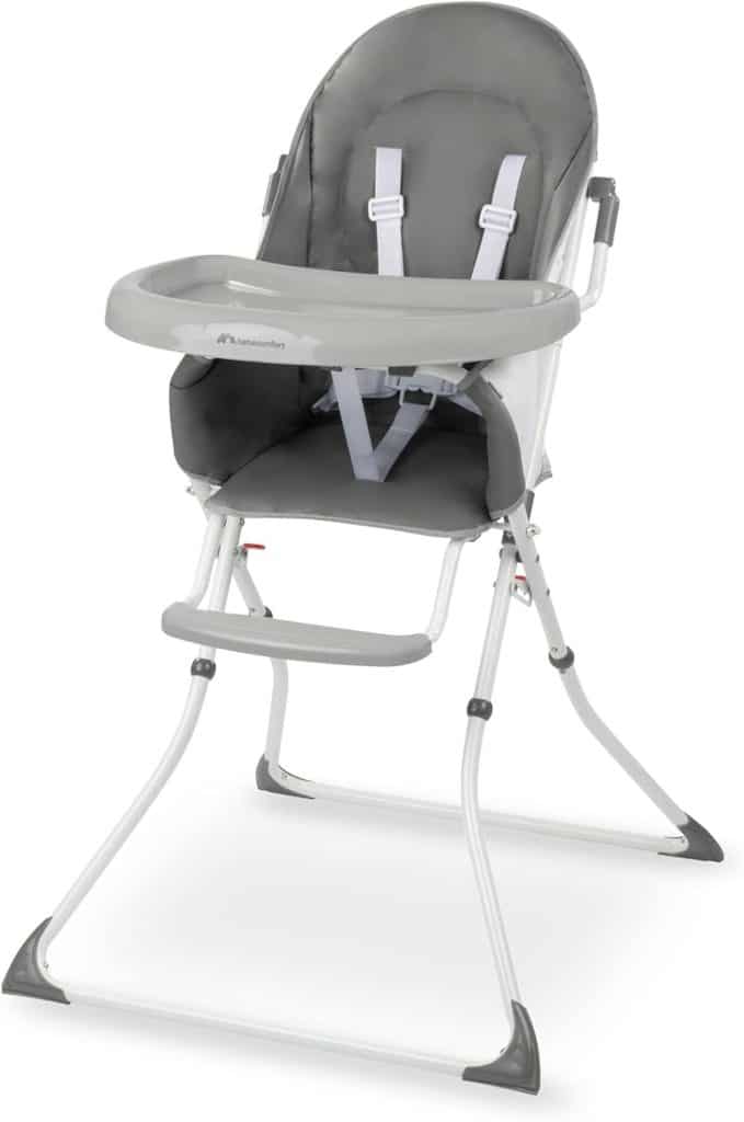 Test de la chaise haute Bebeconfort Kanji : praticité et design