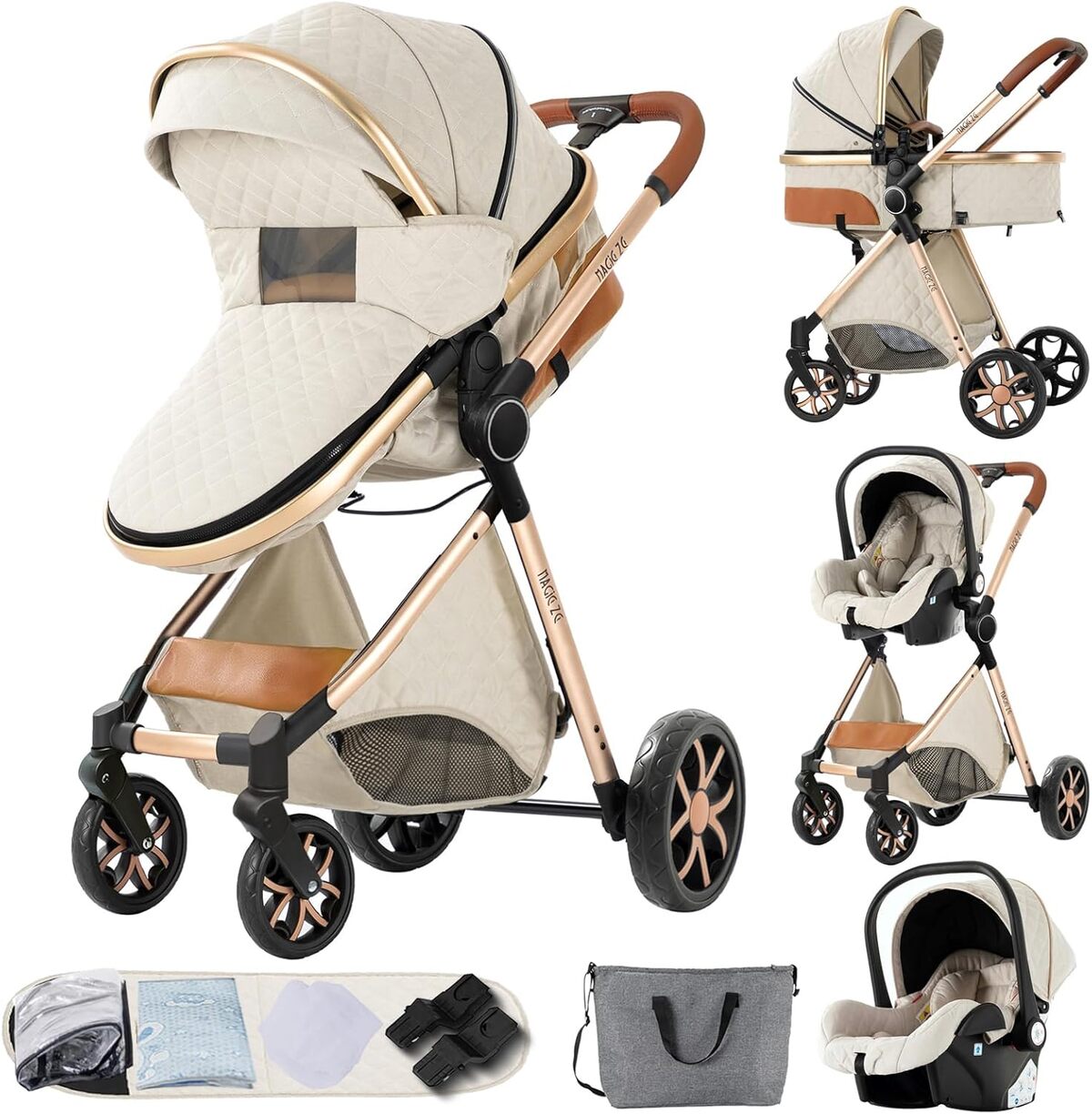 Test de la poussette MoLi 3 en 1 : pratique et réversible