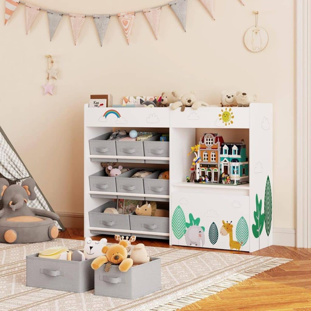 Test de l'étagère de rangement Hocsok pour jouets enfants