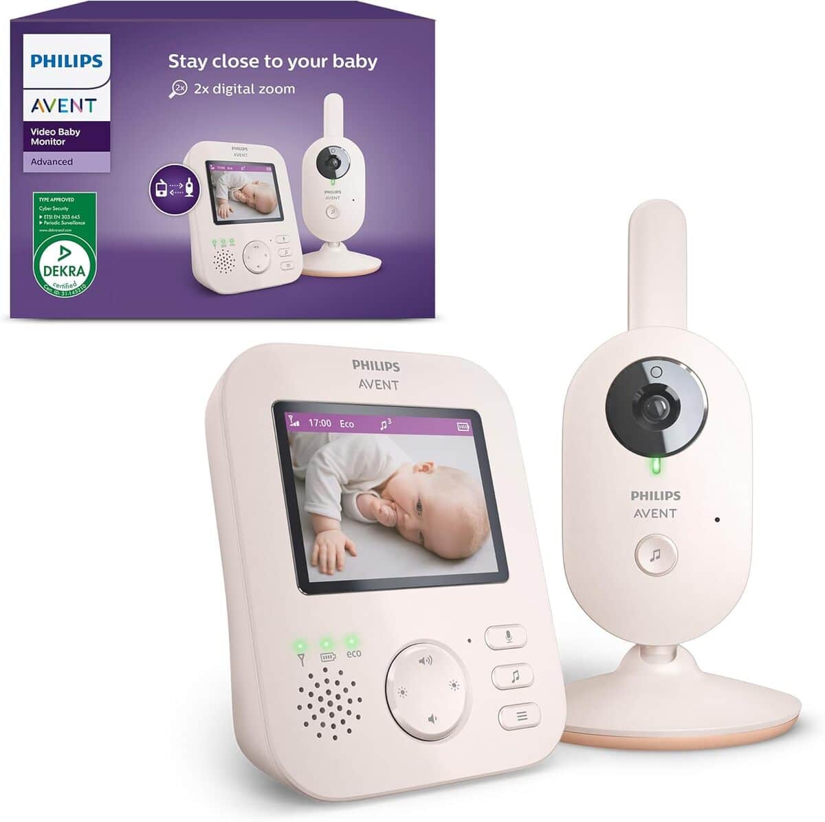 Test du babyphone vidéo Philips Avent SCD881/26 : sécurité et fonctionnalités
