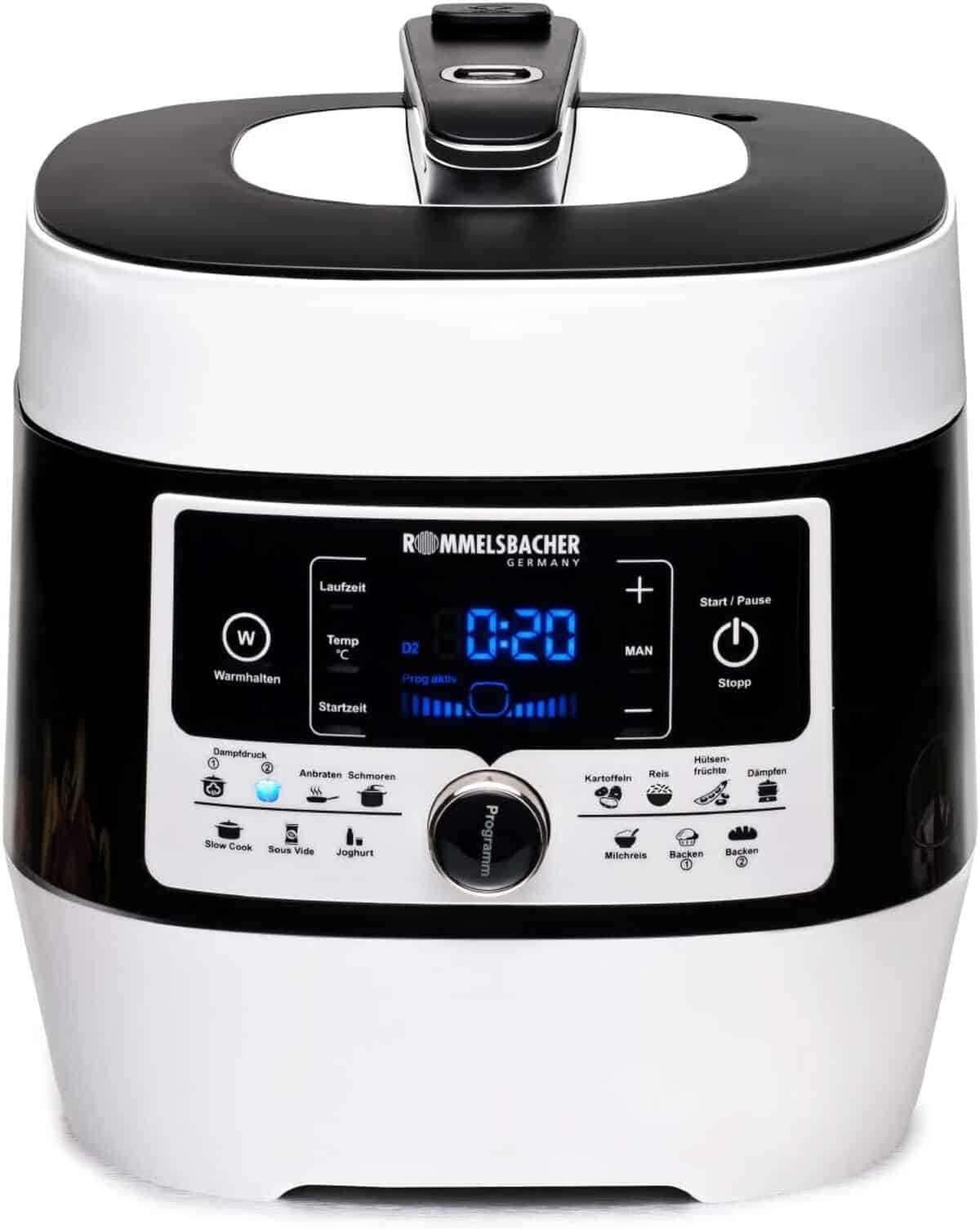 Test du cuiseur vapeur Rommelsbacher MD 1000 : pratique et original