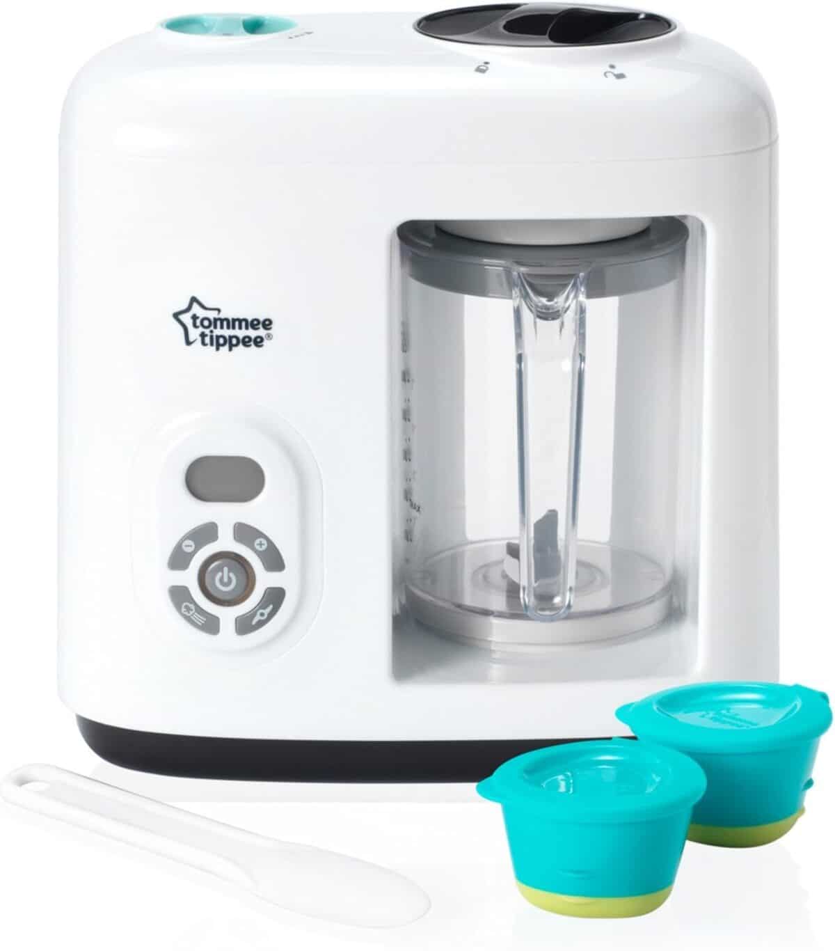 Test du robot cuiseur vapeur mixeur Tommee Tippee