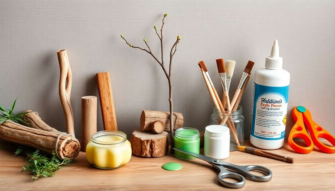 Décoration nature et boisement pour chambres enfant