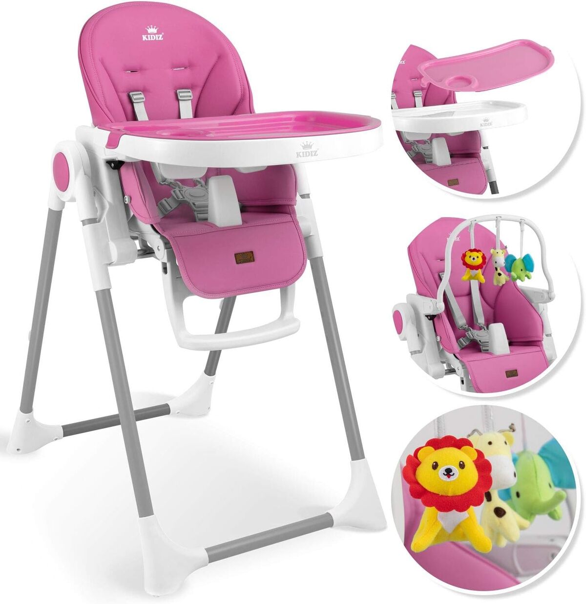 Test de la chaise haute 3 en 1 KIDIZ : pratique et évolutive