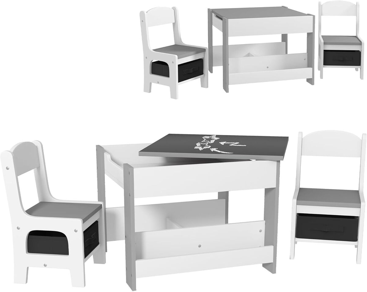 Test de l'ensemble table et chaises HOMCOM pour enfant