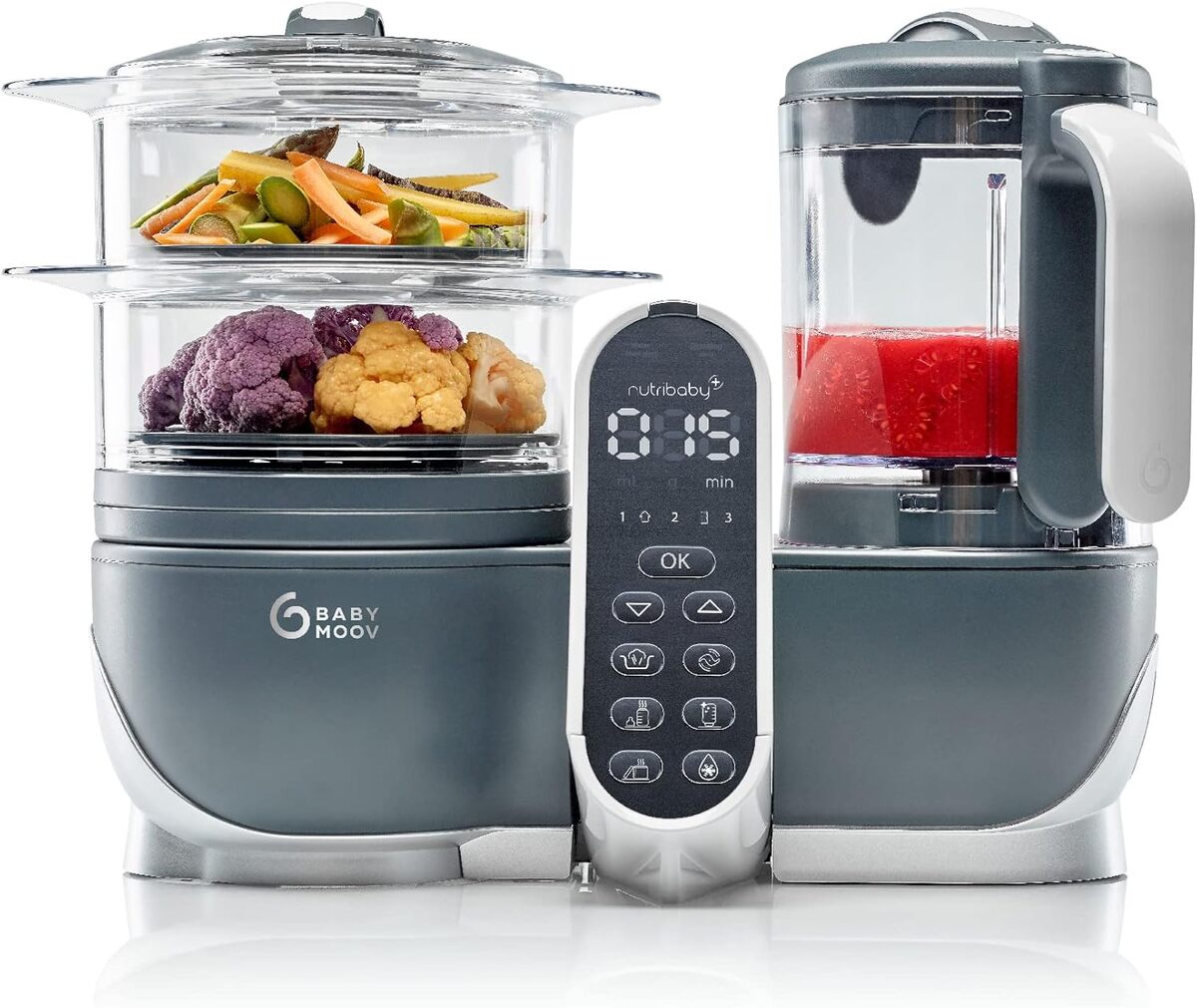 Test du Babymoov Nutribaby(+) : robot cuiseur bébé multifonctions 6 en 1