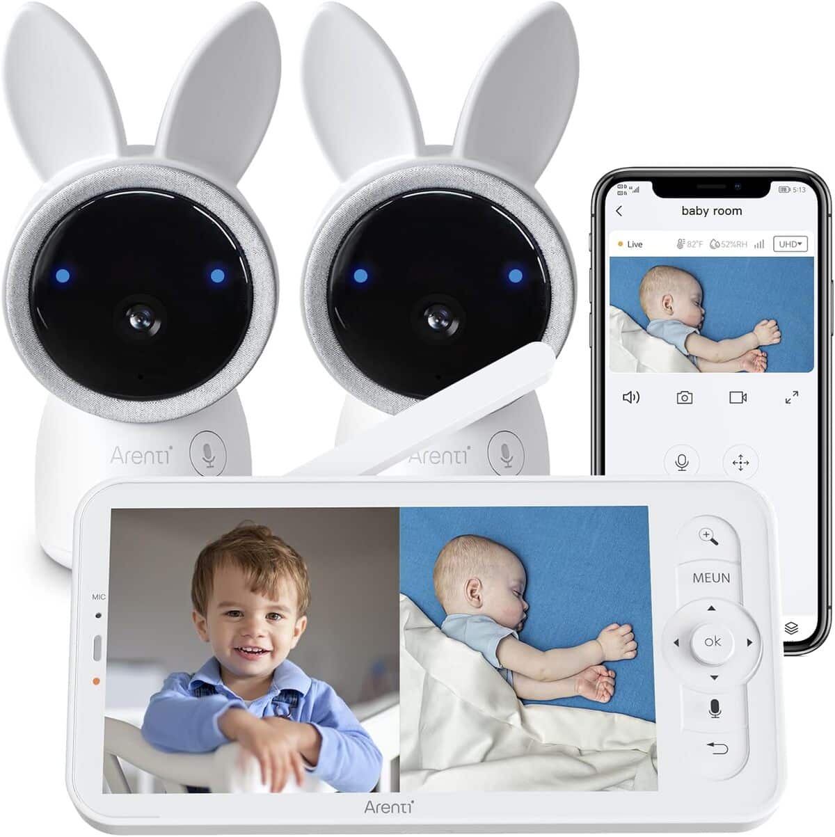 Test du babyphone Arenti : surveillance optimale pour bébé