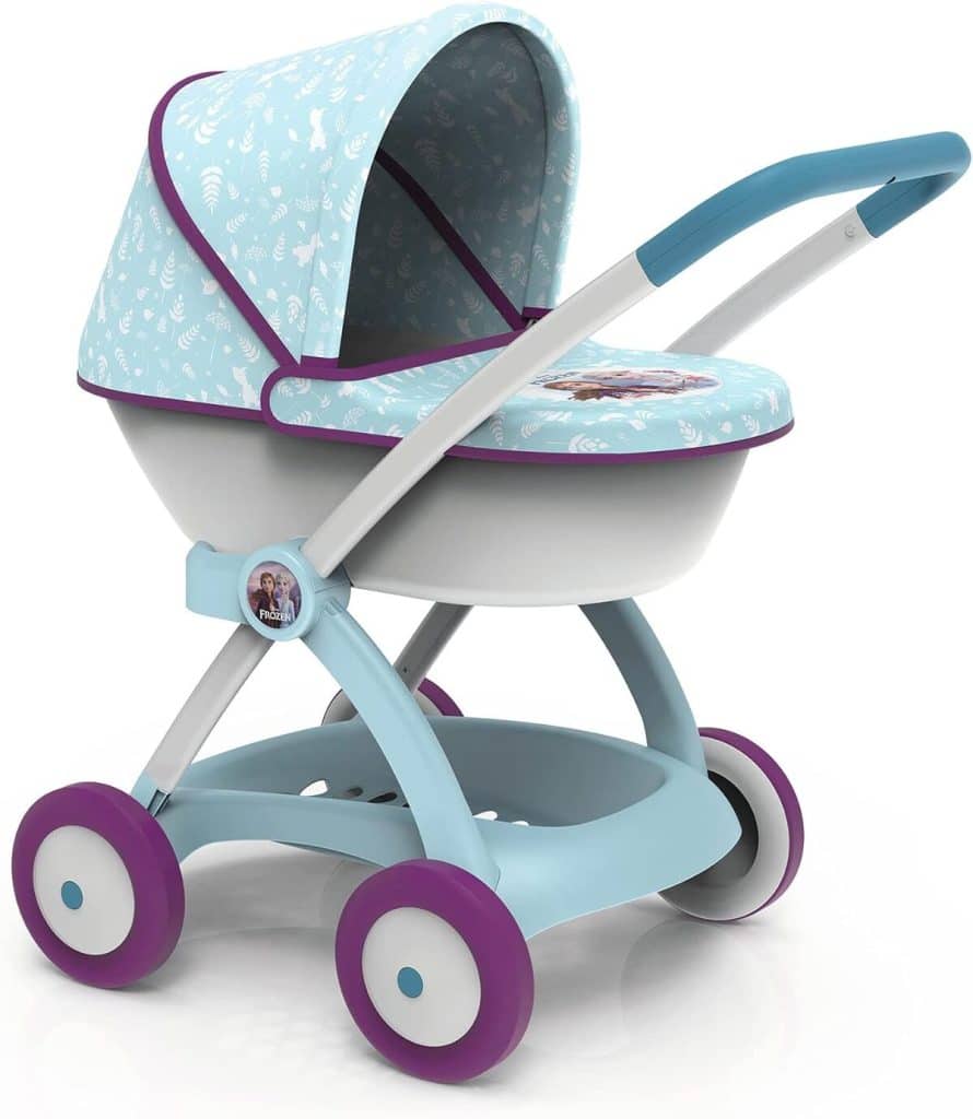 Test du landau Smoby La Reine des Neiges : l'accessoire idéal pour poupées