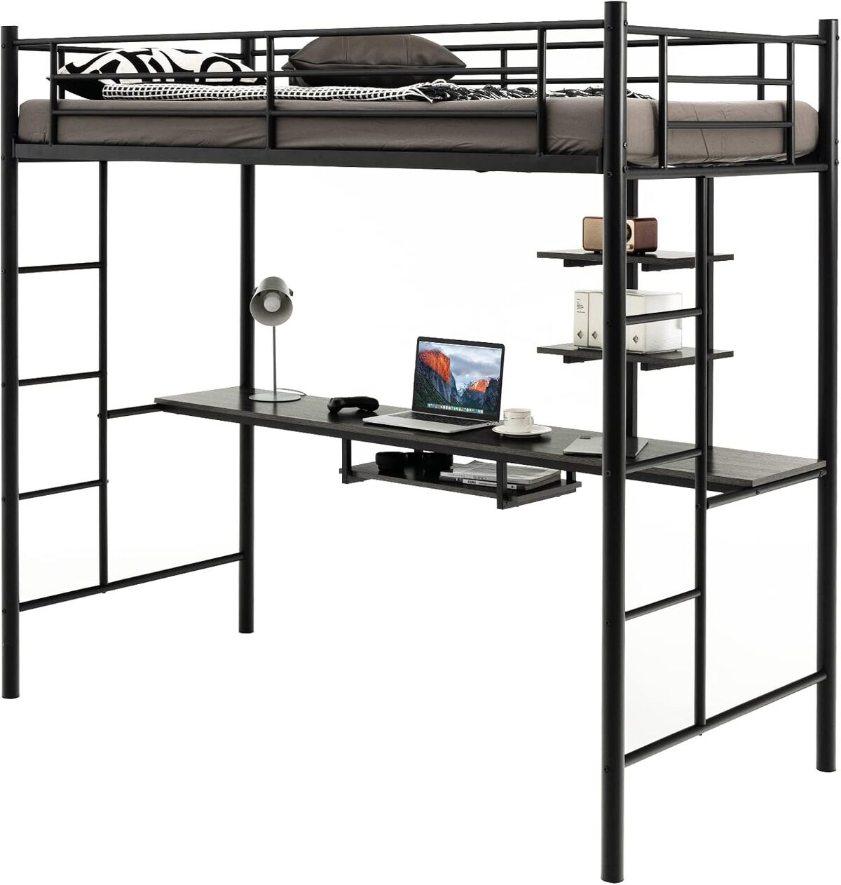 Test du lit mezzanine Costway : gain de place et fonctionnalité