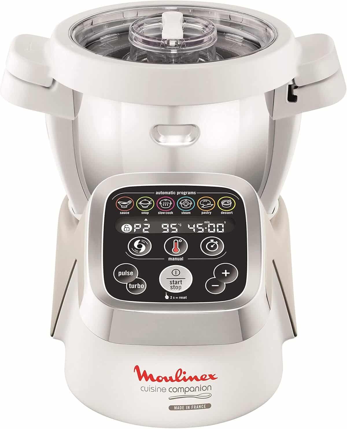 Test du robot cuiseur Moulinex Companion HF802AA1 : multifonction et convivial pour 6 personnes