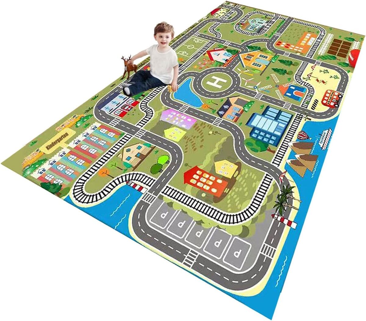 Test du tapis enfant ZFHNYJWKL : jeu et déco pour la chambre
