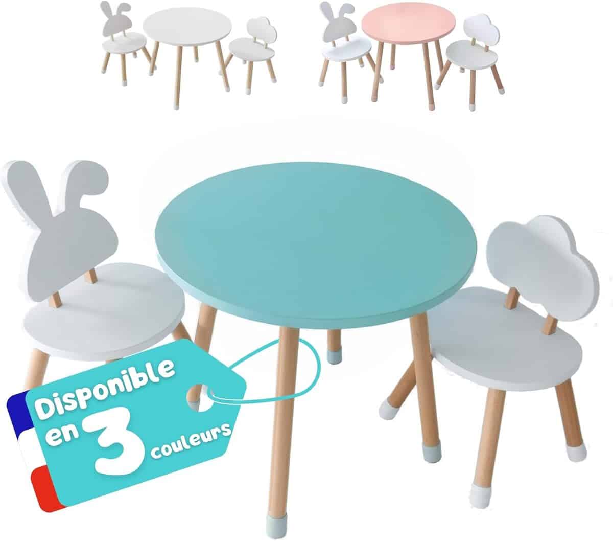 Test : ensemble table et chaise KYWAI® pour enfant