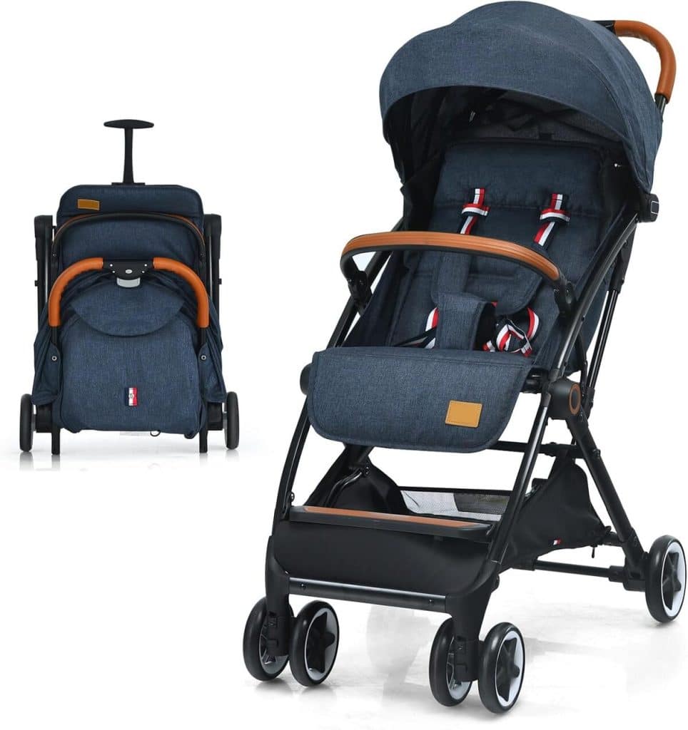 Test : poussette canne COSTWAY, praticité et confort pour bébé