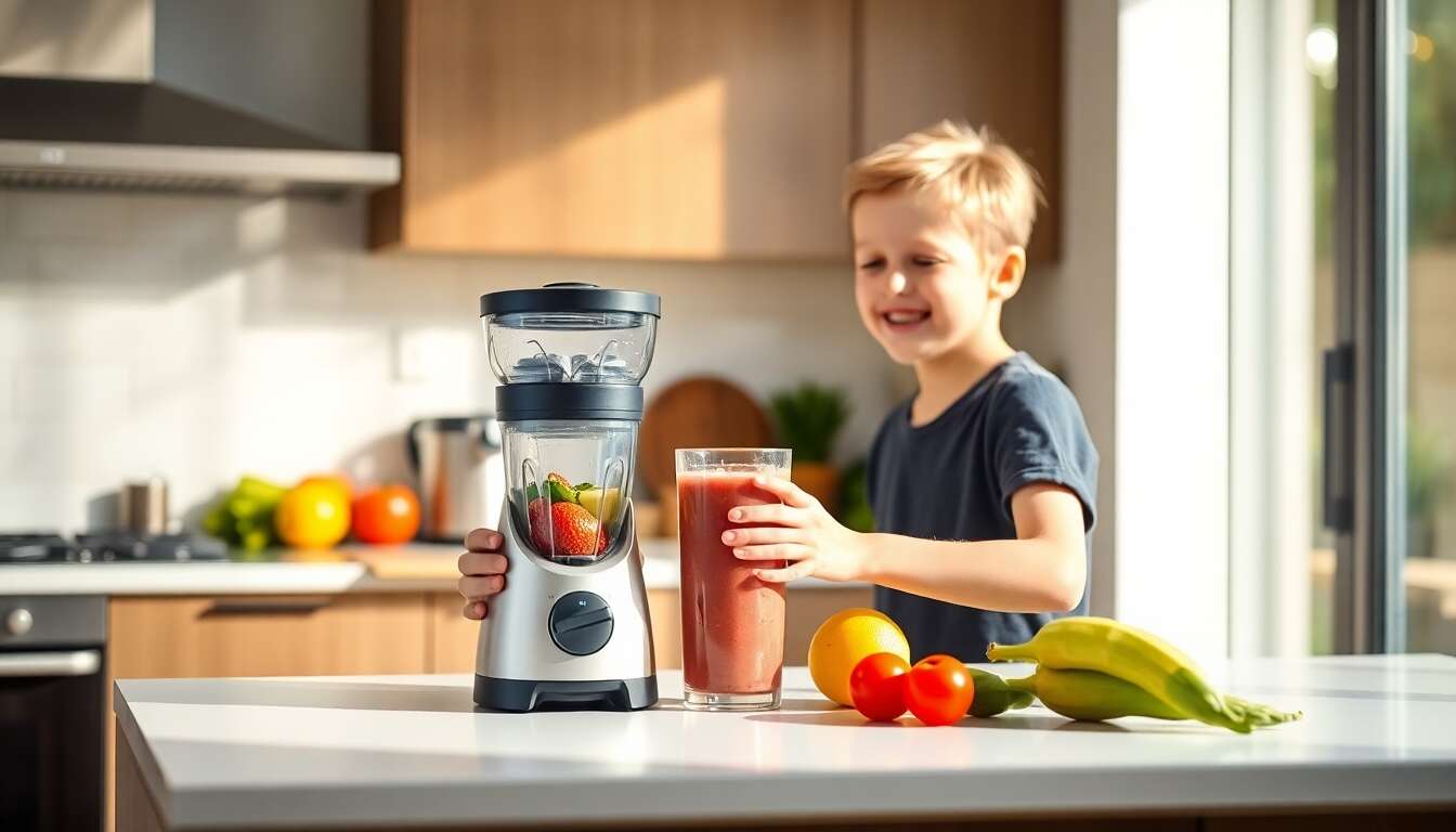 Les types de mixeurs adaptés pour les enfants Les types de mixeurs adaptés pour les enfants