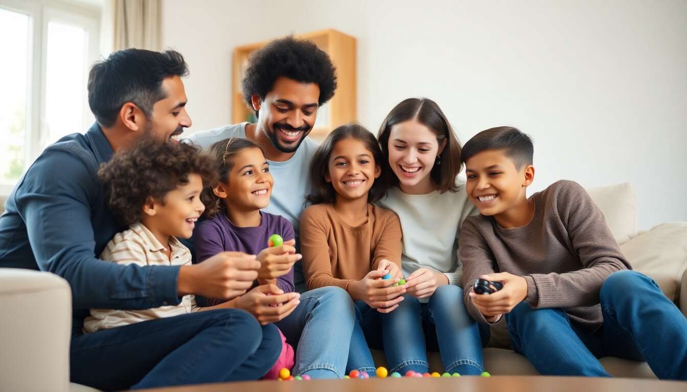 Id&eacute;es de jeux en famille sans mat&eacute;riel