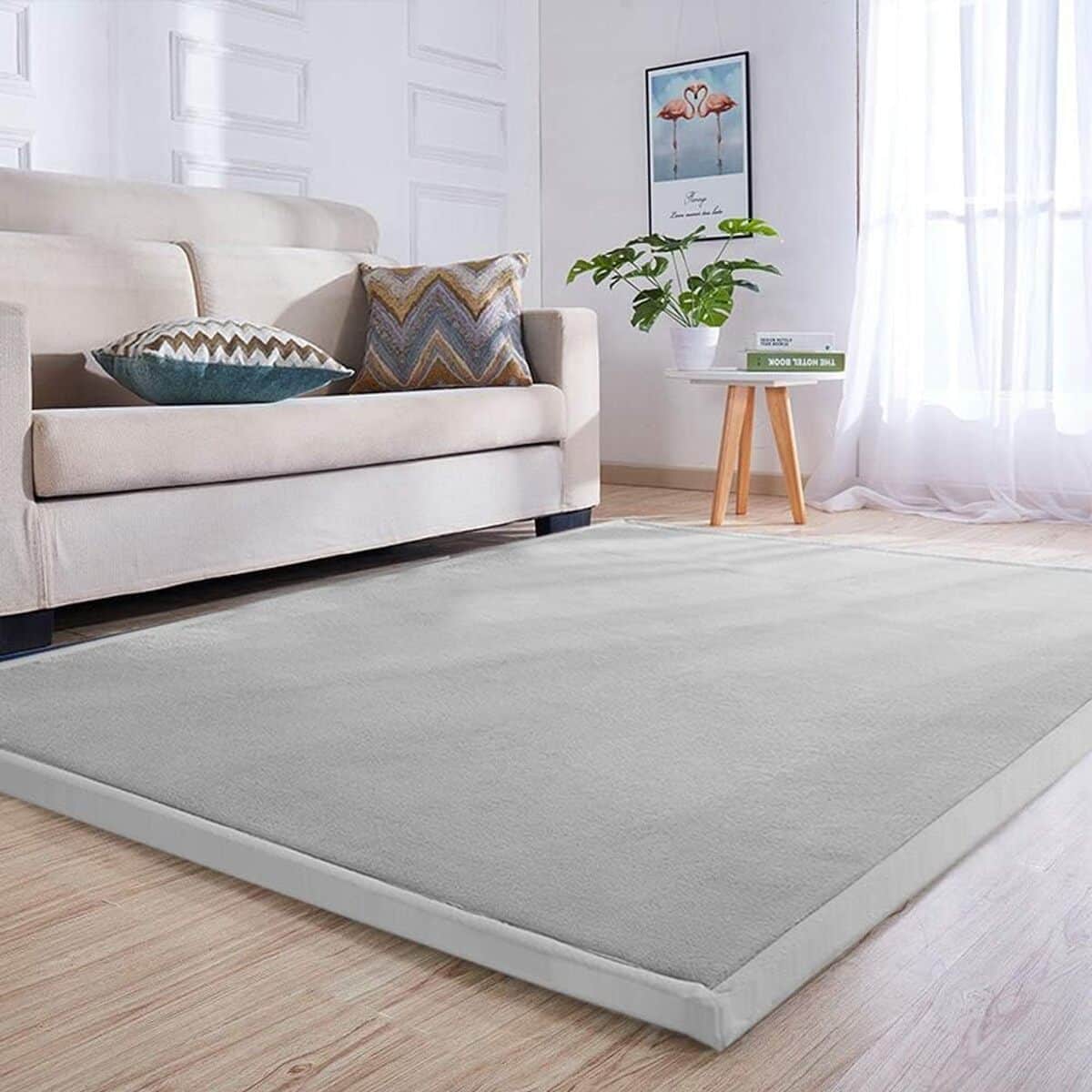 Avis sur le tapis Loartee en velours corail pour enfant