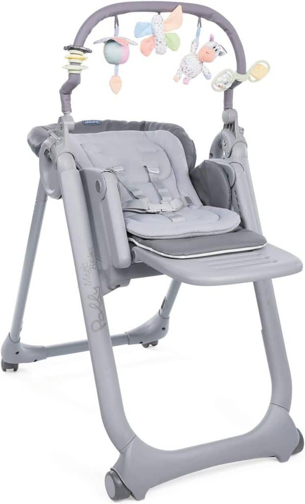 Test de la chaise haute évolutive Chicco Polly Magic Relax