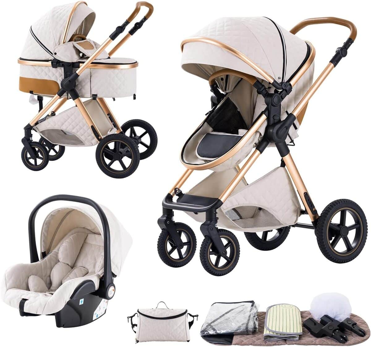 Test de la poussette citadine Bebby 3 en 1