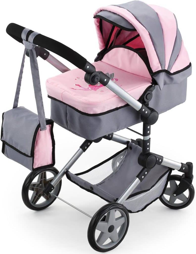 Test du landau Bayer Design Combi Néo Pro 18508 gris/rose