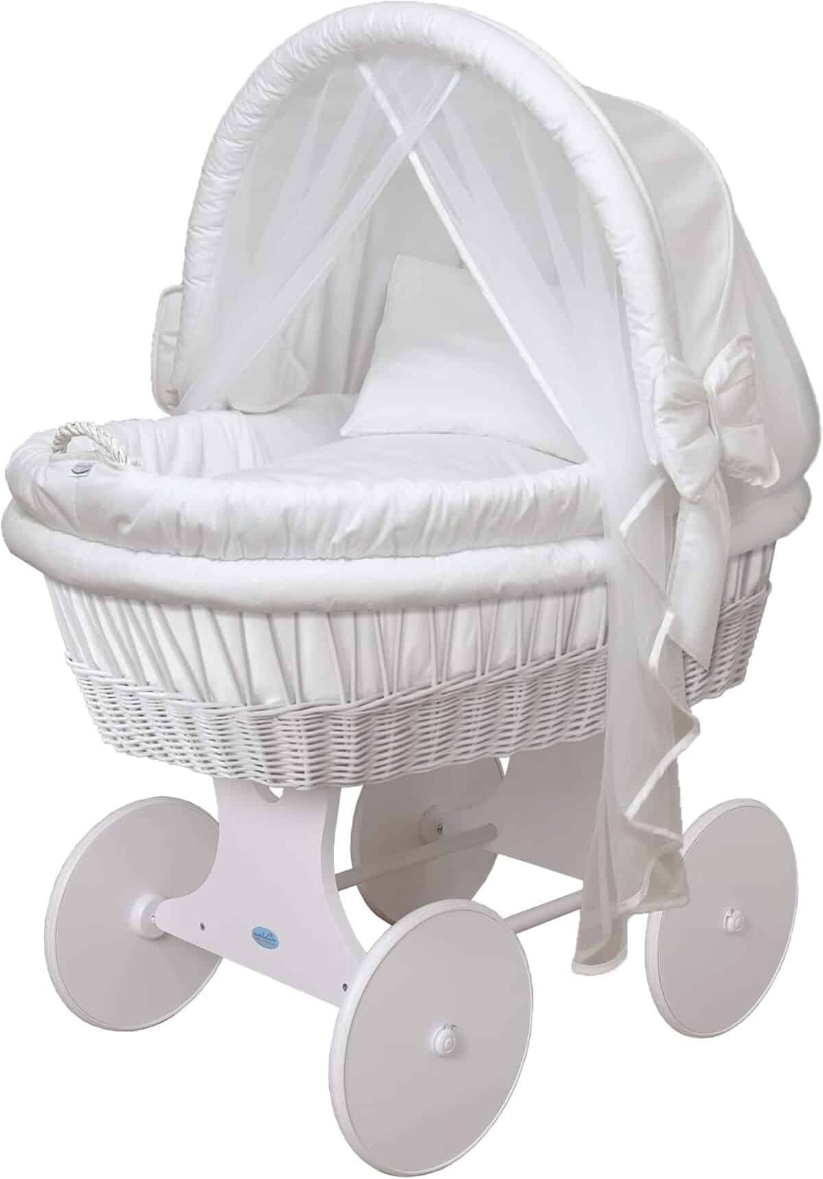 Test du landau/berceau bébé Waldin : confort XXL et design élégant