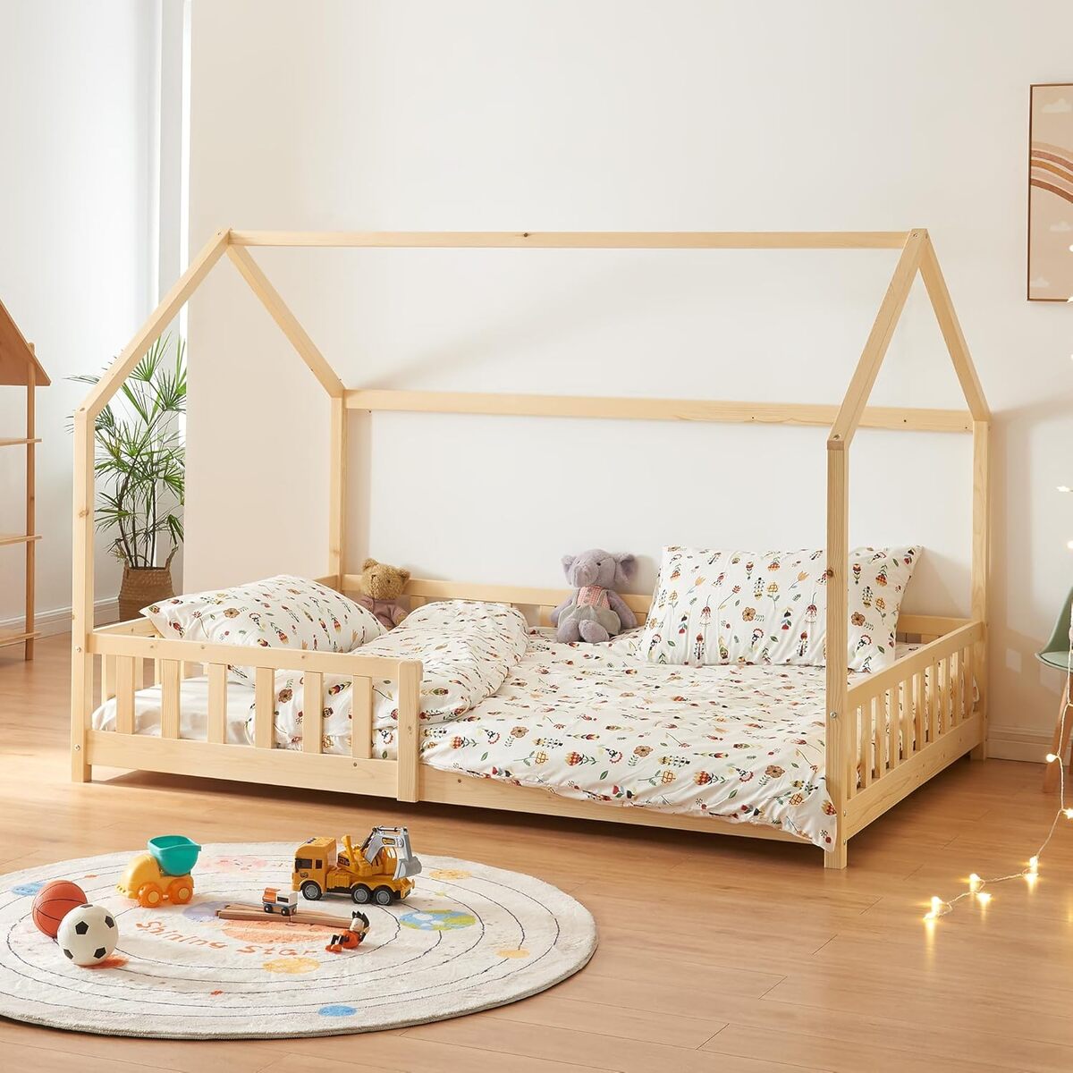 Test du lit cabane [en.casa] pour chambre d'enfant : design et sécurité
