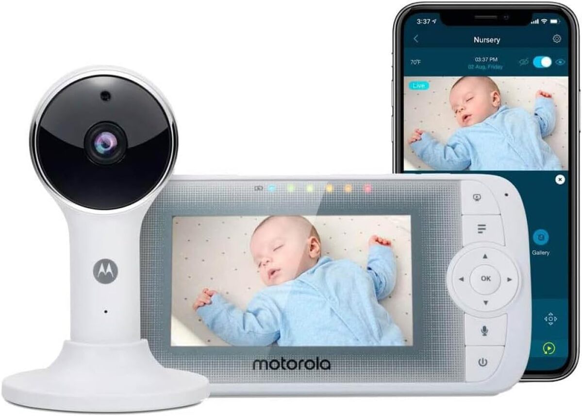 Test du Motorola Nursery Babyphone VM64 : moniteur vidéo multifonction pour bébé