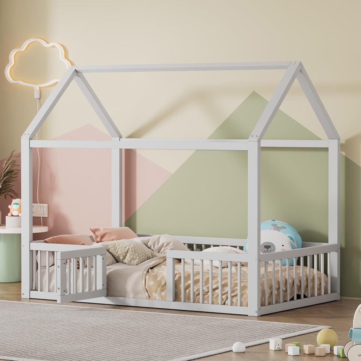 Test : lit cabane Sapgaks 90x200 pour enfant