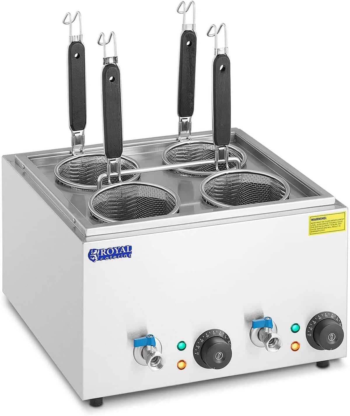 Test Royal Catering RC-0042 : cuiseur à pâtes performant