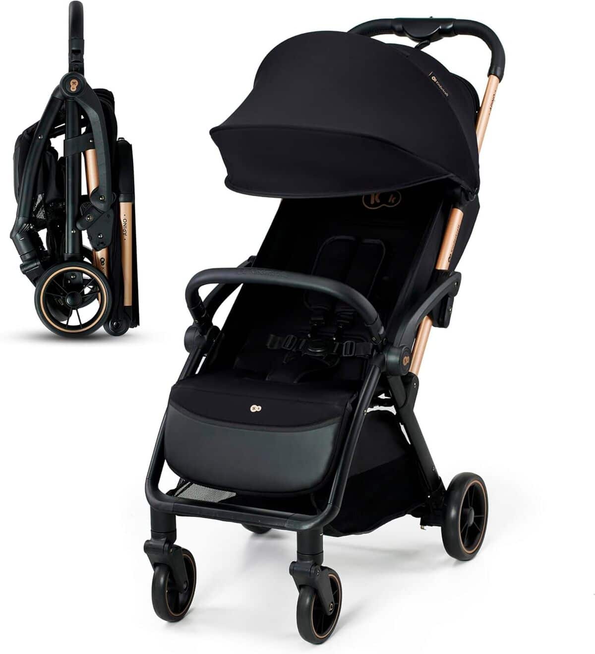 Test de la poussette canne Kinderkraft APINO : un poids plume ultra pratique