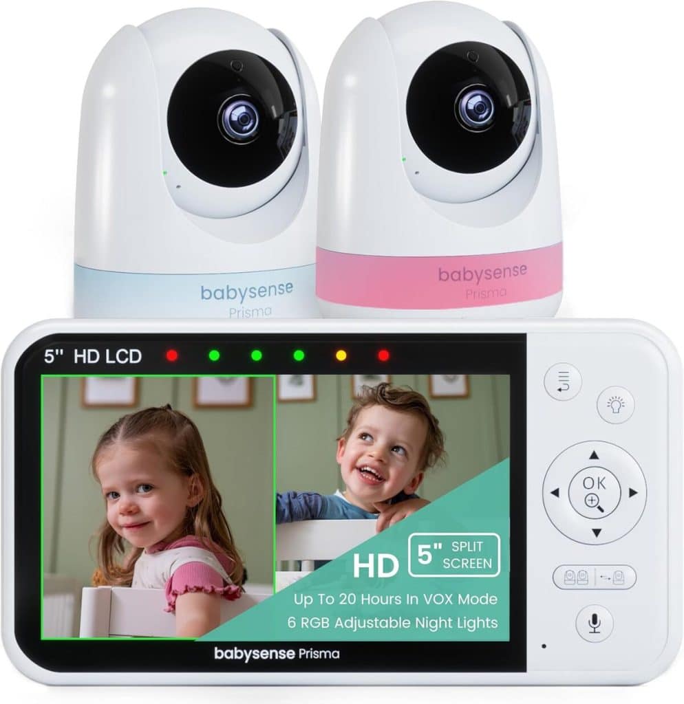 Test du babysense prisma : babyphone vidéo HD multifonction