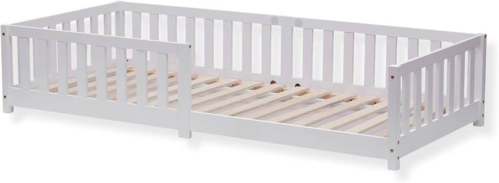 Test : lit ecoMI pour enfant avec barrière de sécurité