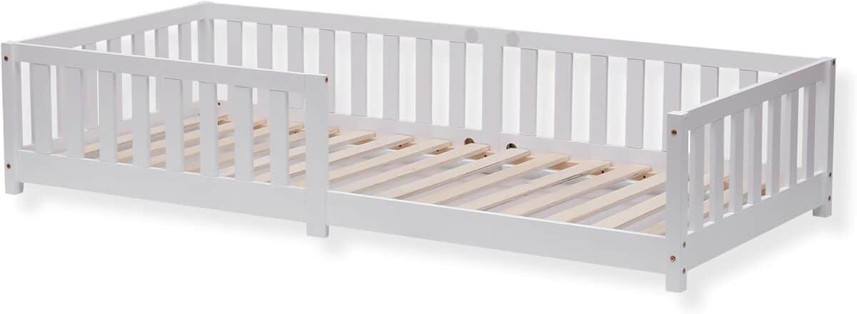 Test : lit ecoMI pour enfant avec barrière de sécurité