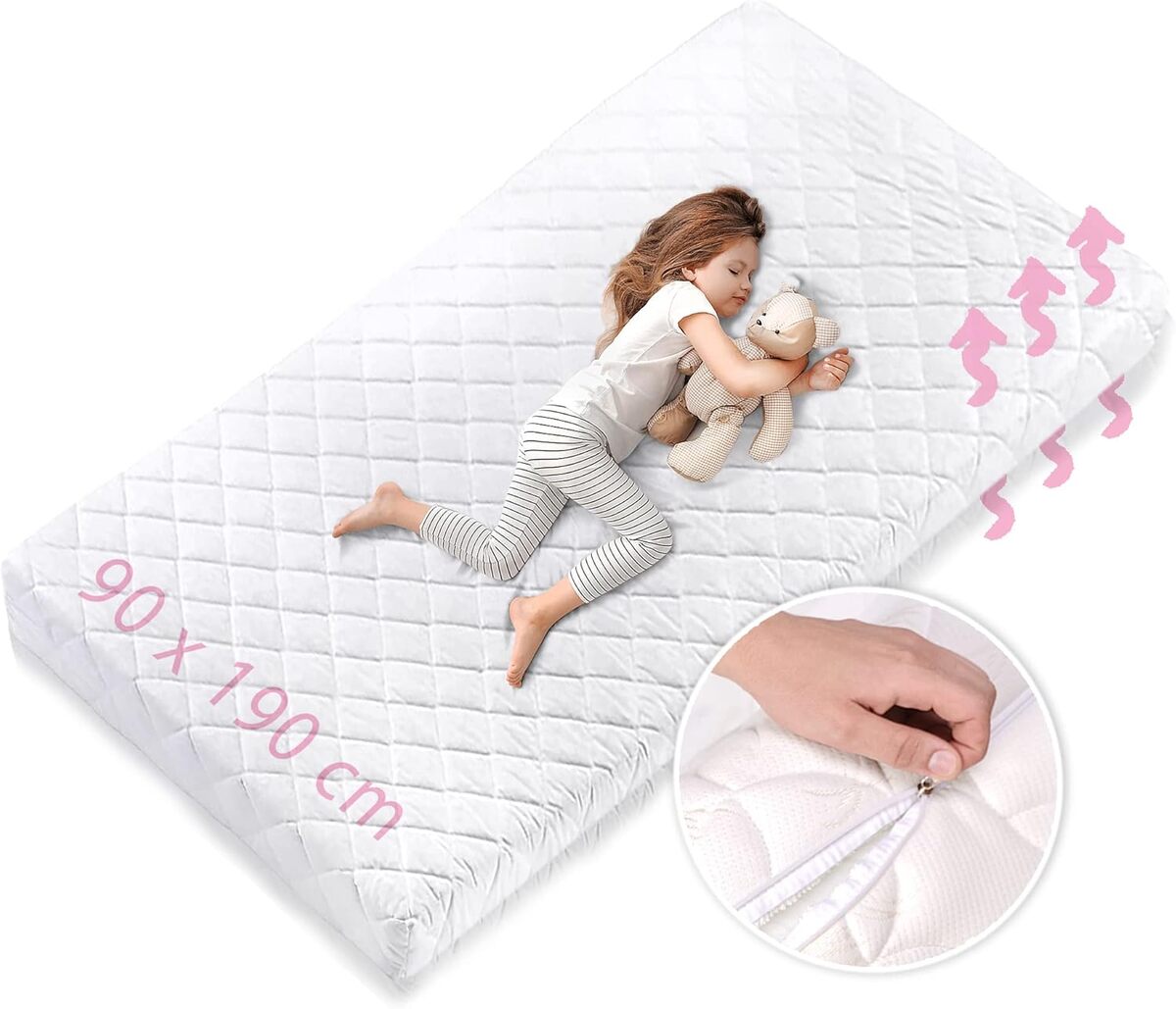 Test du matelas enfant Kids Collective 90x190 cm