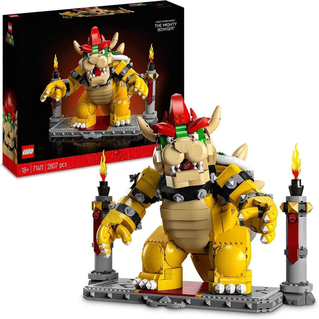 Test LEGO Super Mario Le Puissant Bowser : figurine 3D à collectionner