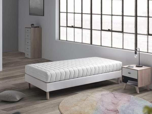 DORMISSIMO Matelas 90X190 LIT Enfants Épaisseur 18 CM ZAFIR - Mousse, Déhoussable, idéal pour Les Lits gigognes et lit cabane