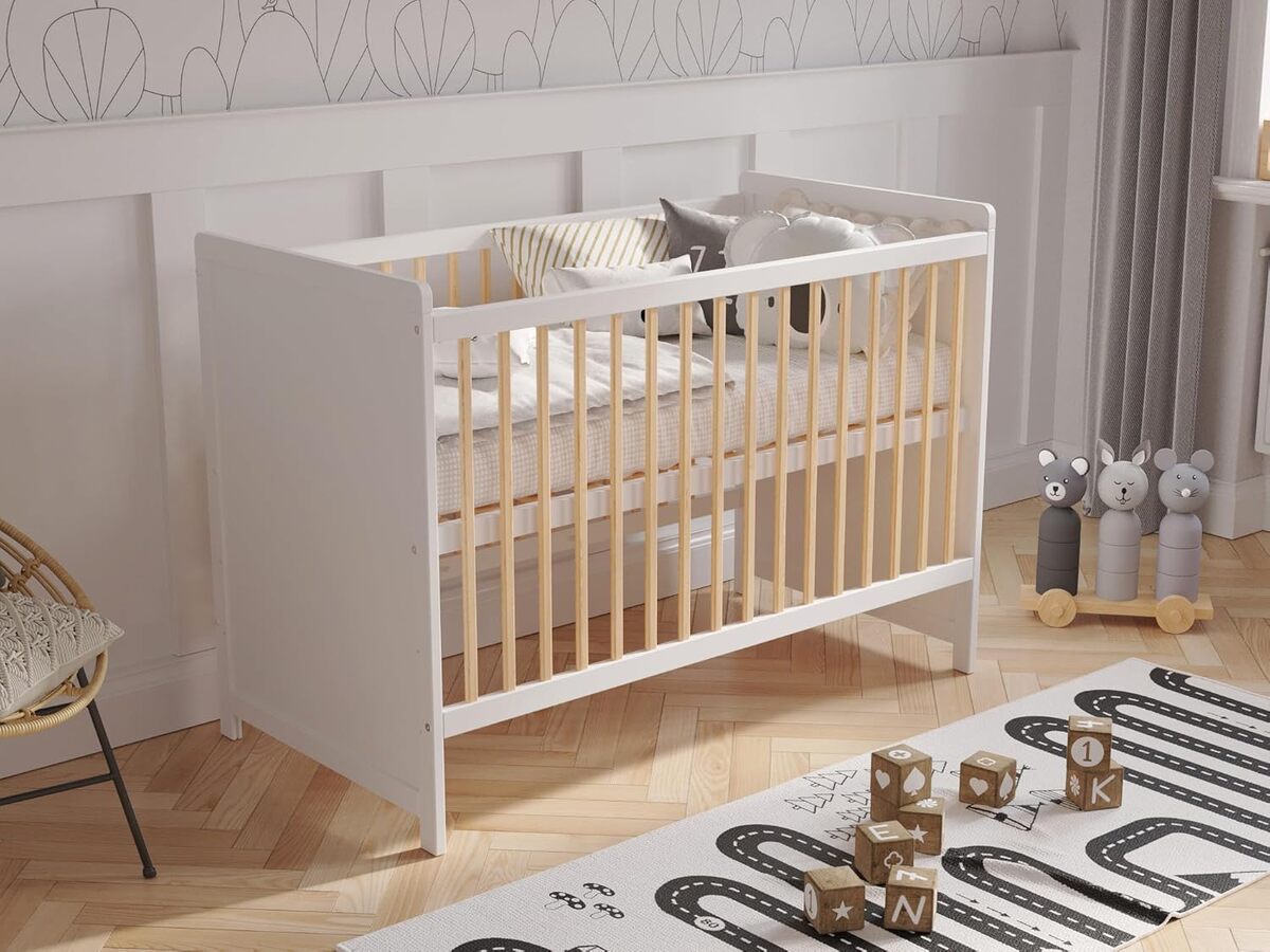 Test : lit bébé évolutif Love For Sleep en pin blanc