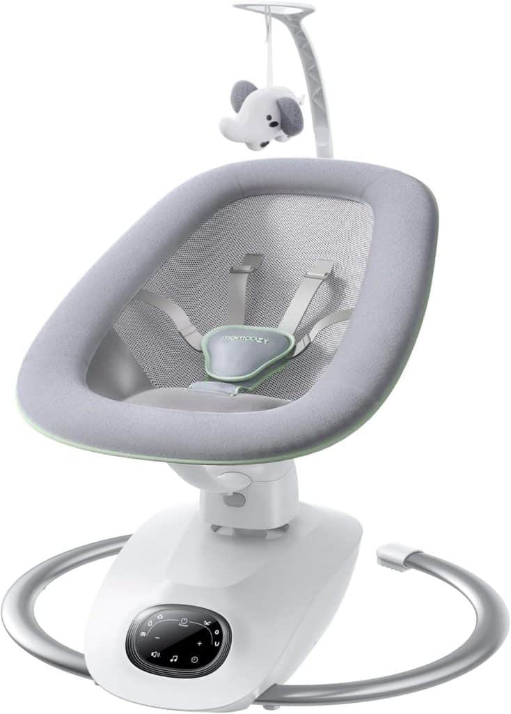 Test de la balancelle électrique Momcozy CocoSway pour bébé
