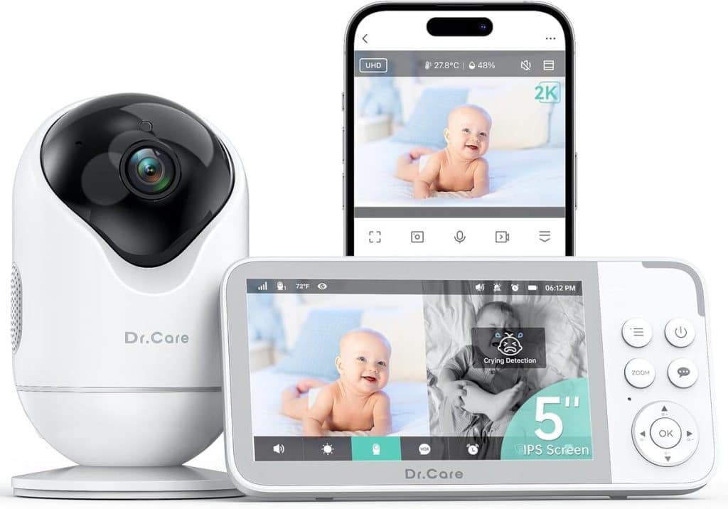 Test Dr.Care VistaView : caméra bébé connectée performante