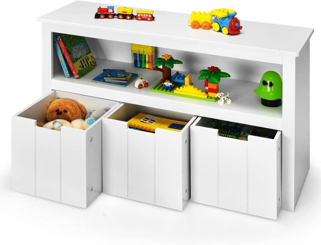 Test du coffre de rangement enfant Costway : praticité et design