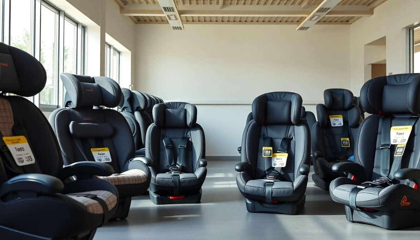 Choisir un si&egrave;ge auto adapt&eacute; selon l'&acirc;ge