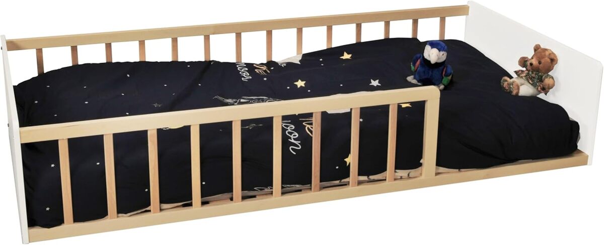 Avis Weber Industries : lit Pilou style blanc et bois