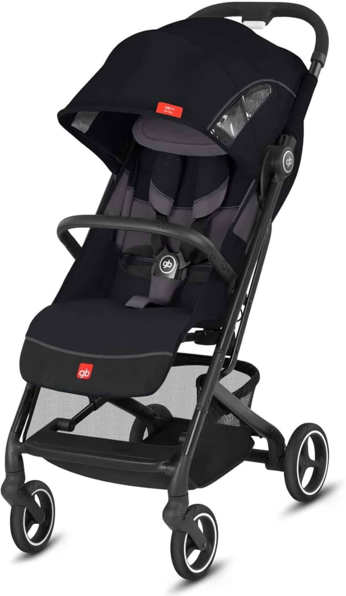 Test de la poussette Qbit+ Velvet Black de Good Baby Gold