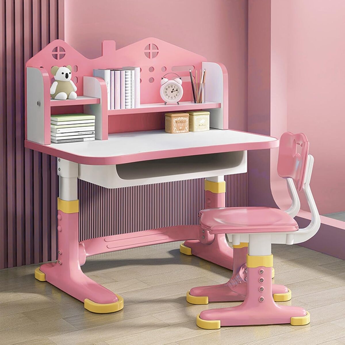 Test du bureau et chaise évolutifs sexaoalx pour enfants