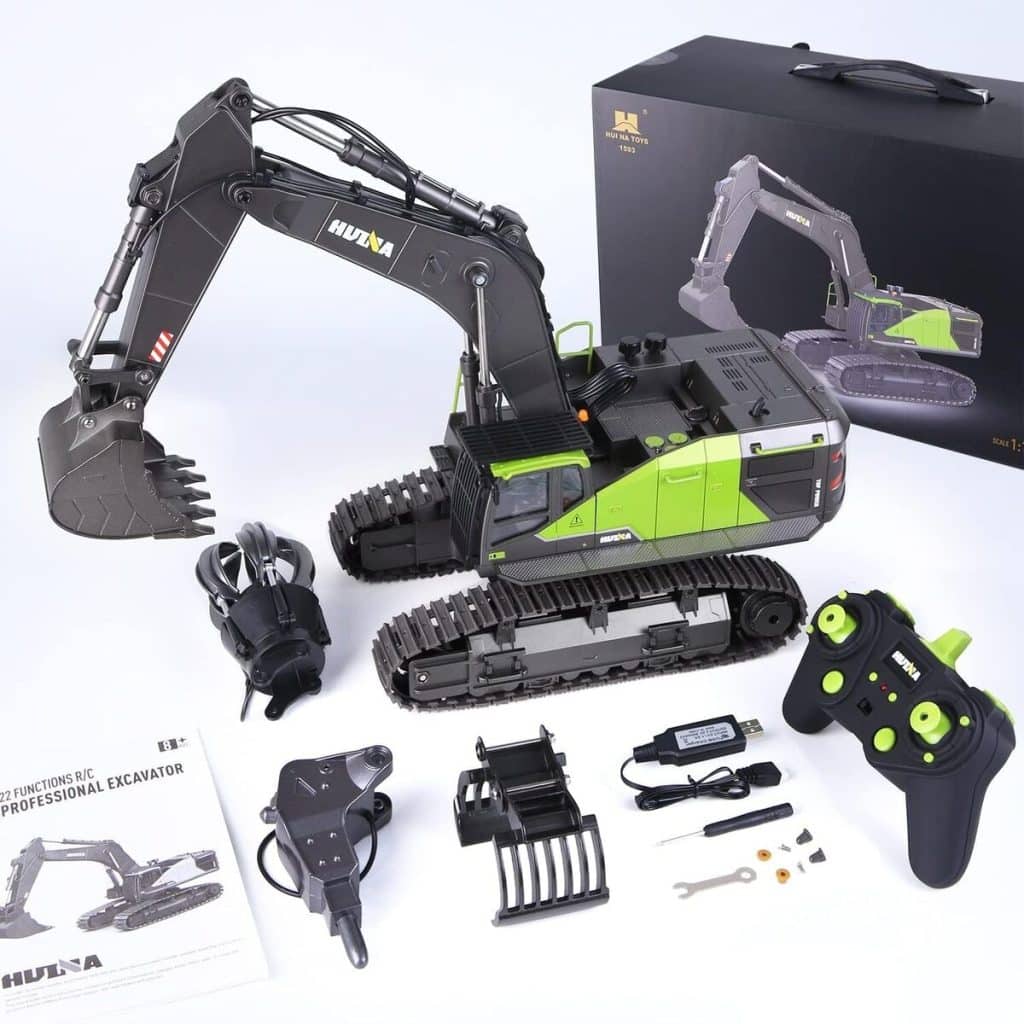 Test : pelleteuse télécommandée enfant professionnelle 1 : 14