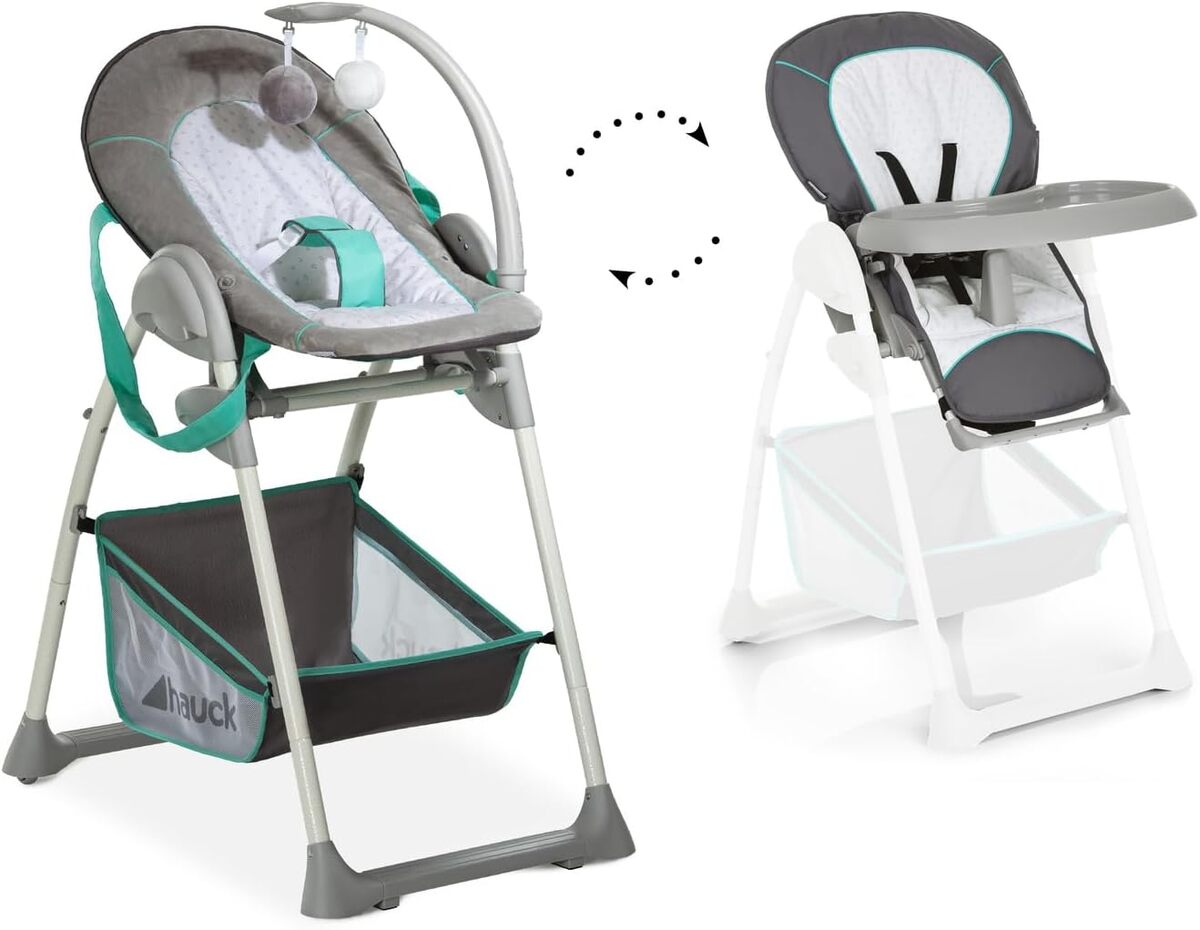 Test : chaise haute bébé hauck Sit N Relax, pratique et modulable