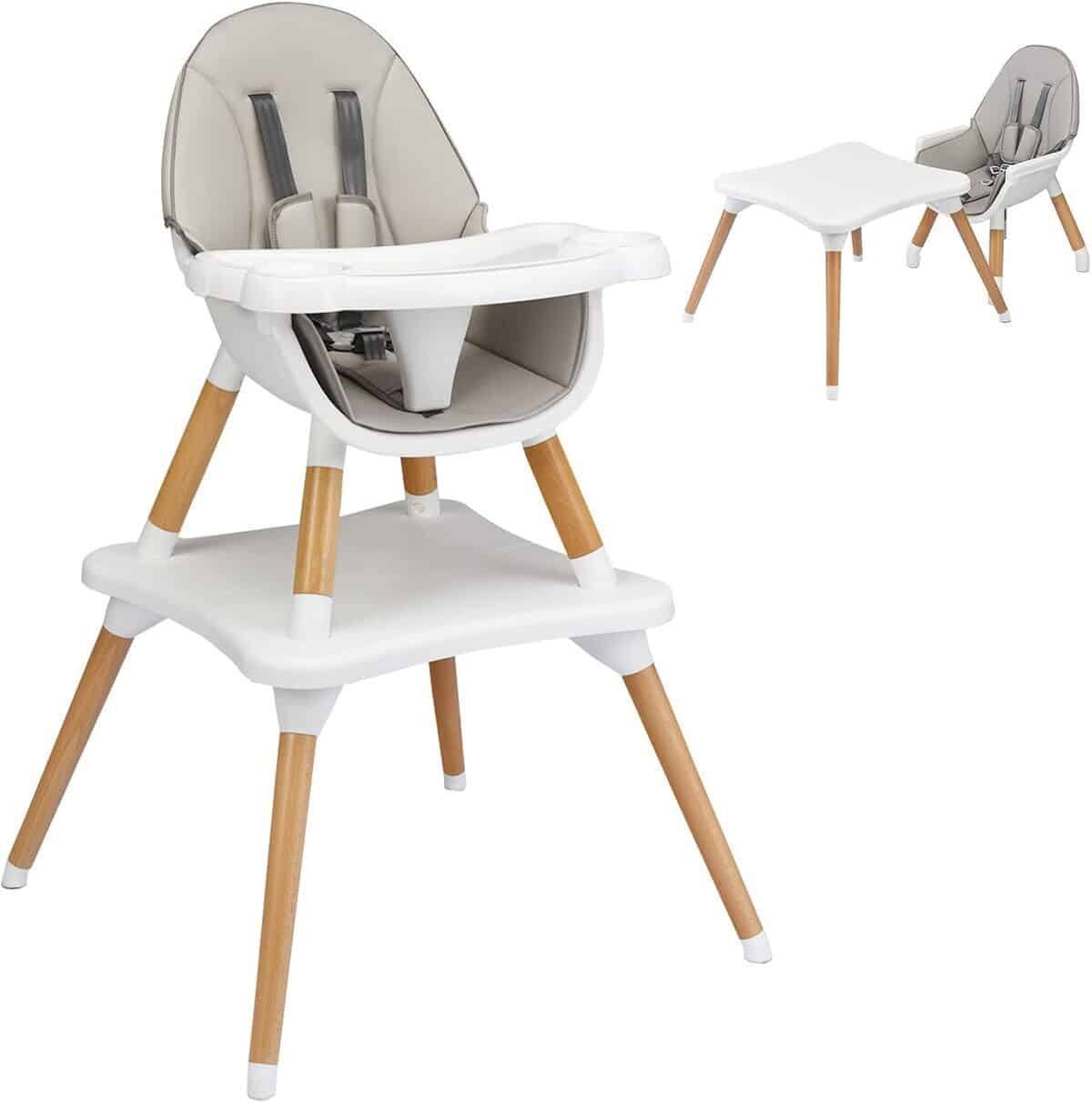 Test de la chaise haute bébé LIFEZEAL 2 en 1